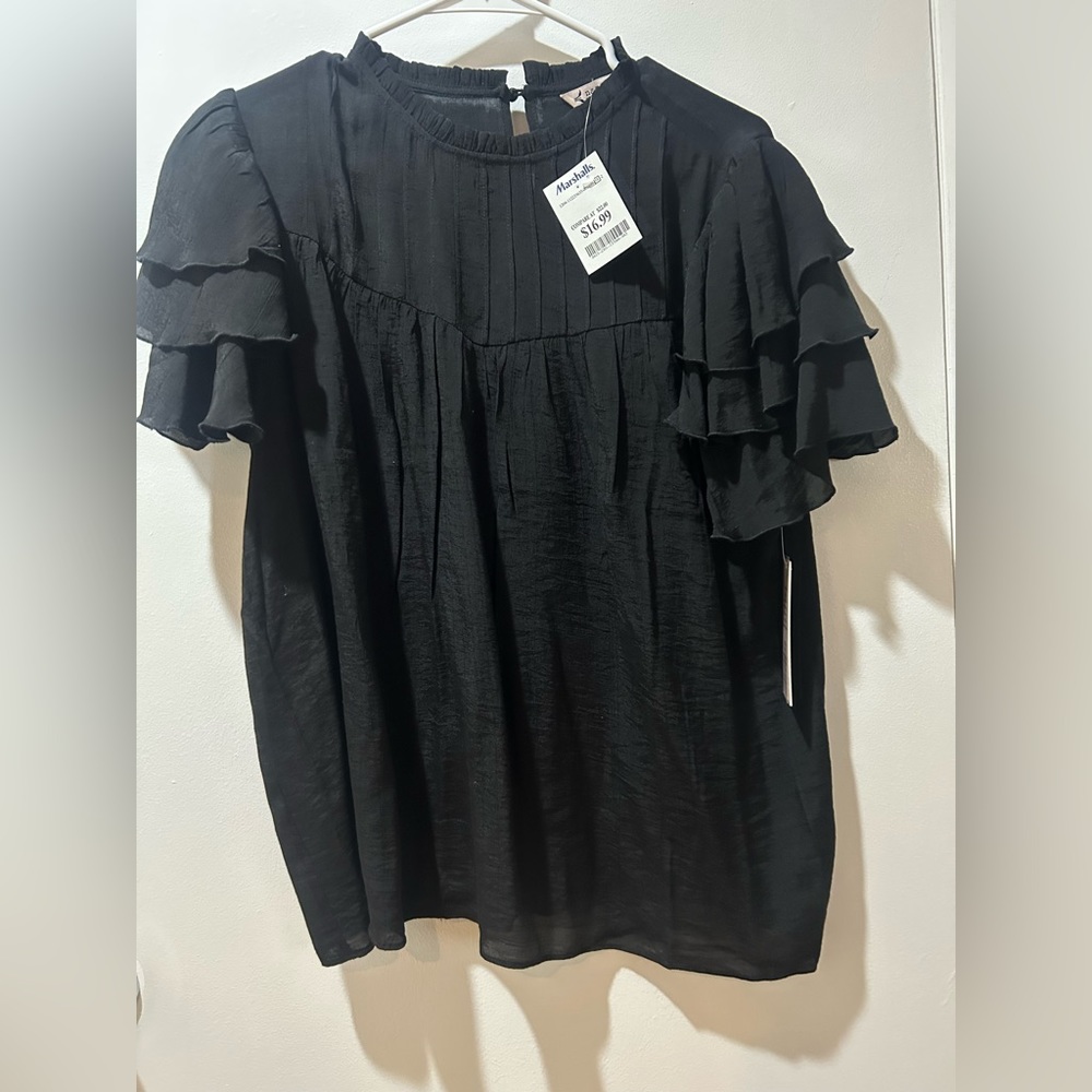 Nanette Lepore Black Blouse